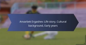 Anvarbek Ergashev: Life story, Cultural background, Early years